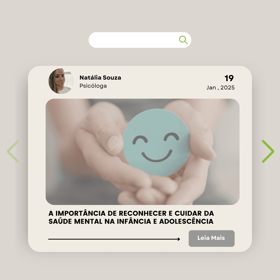 A Importância de Reconhecer e Cuidar da Saúde Mental na Infância e Adolescência